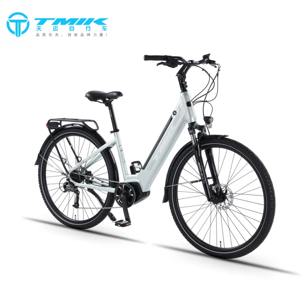 Mic Wholesaler City Women Aluminum Alloy 700c*50c E-Bike Electric Bicycle 36V or 48V 250W or 750W Fat Tire Electric Bike